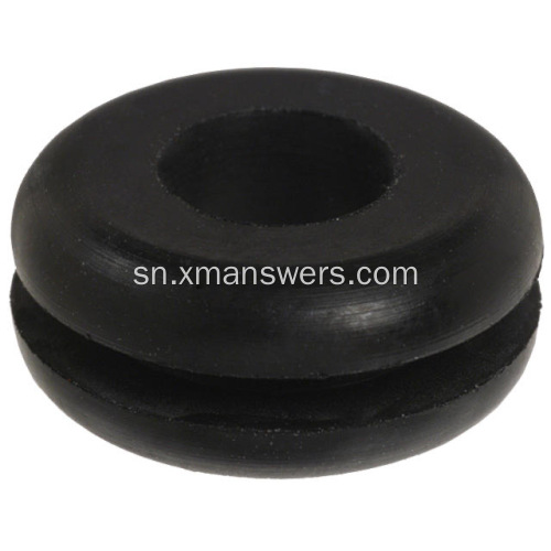 Rectangular silicone rabha EPDM grommet